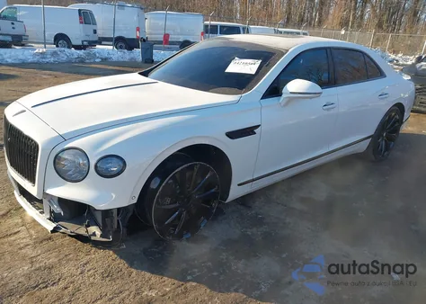 2021 Bentley Flying Spur V8 из США, поврежденный, VIN SCBBG6ZGXMC088294